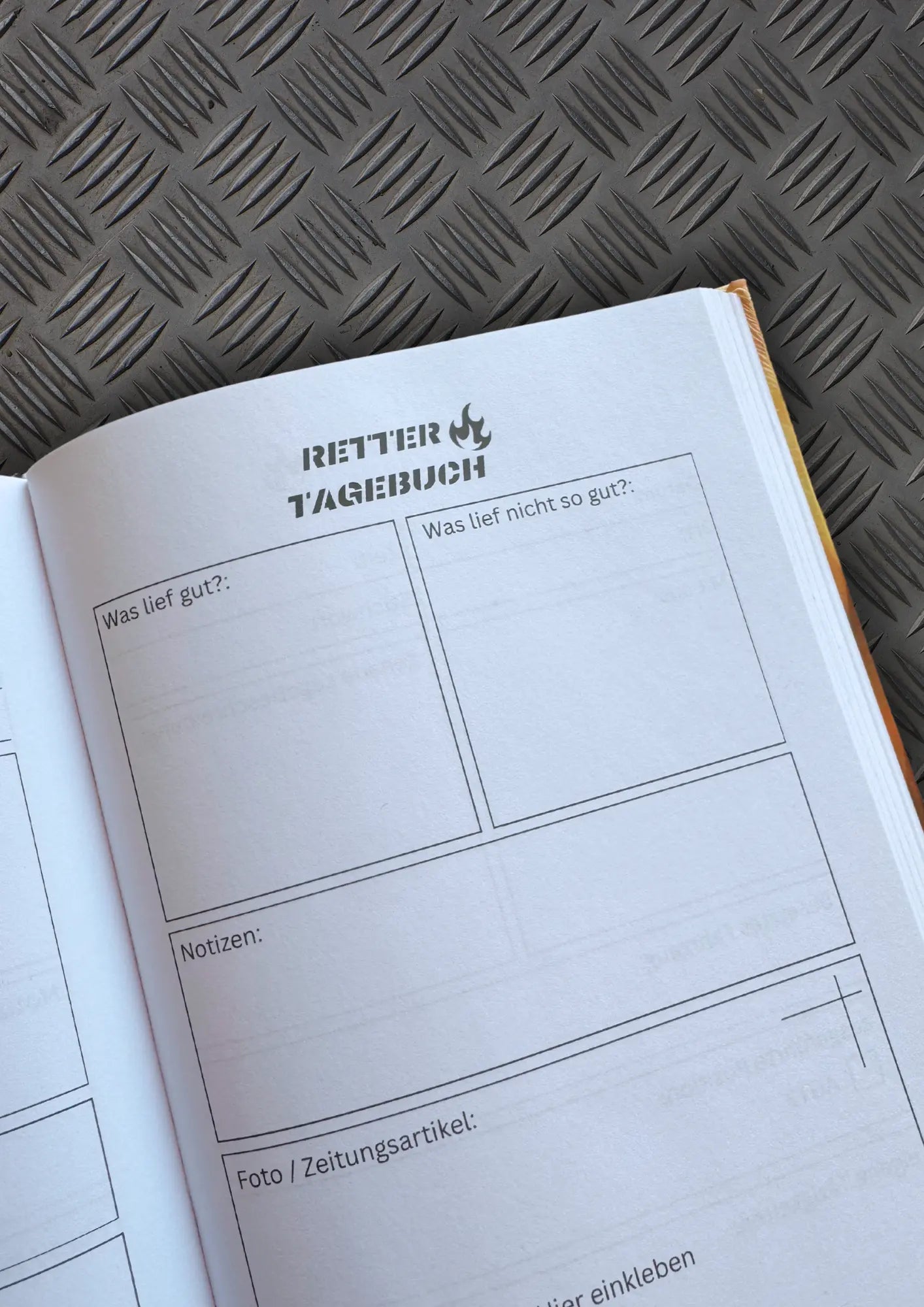 Retter Tagebuch: Feuerwehr Rettertagebuch
