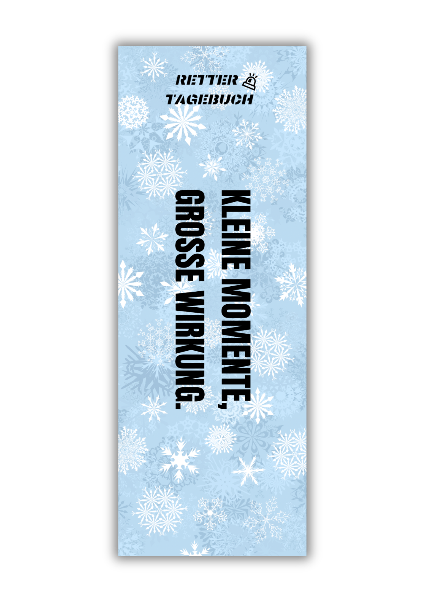 Rettertagebuch Lesezeichen (Winter Edition) Rettertagebuch