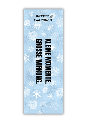 Rettertagebuch Lesezeichen (Winter Edition) Rettertagebuch
