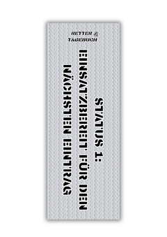 Rettertagebuch Lesezeichen